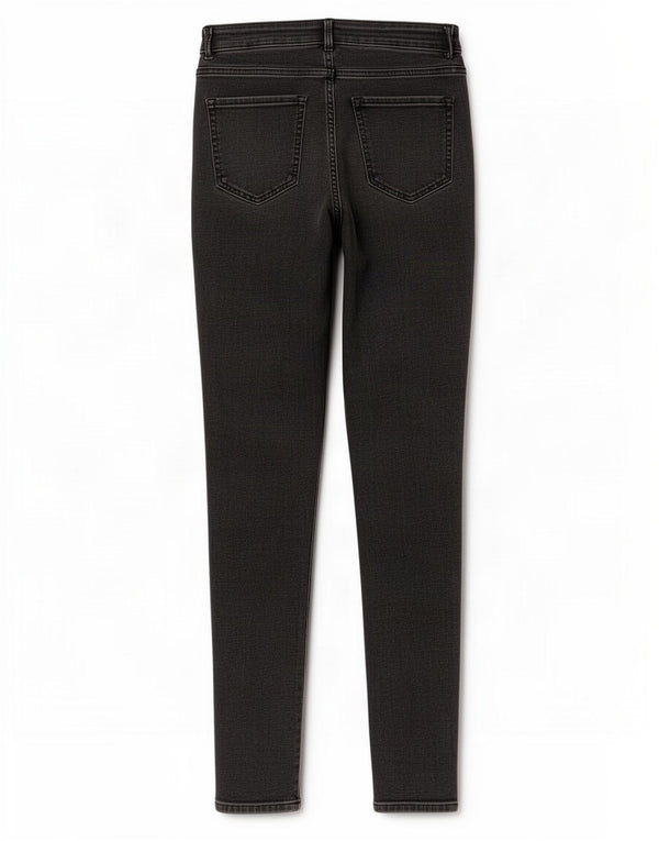 Jeans skinny da donna Marks & Spencer UK 14 Large W30 L29 Cotone grigio