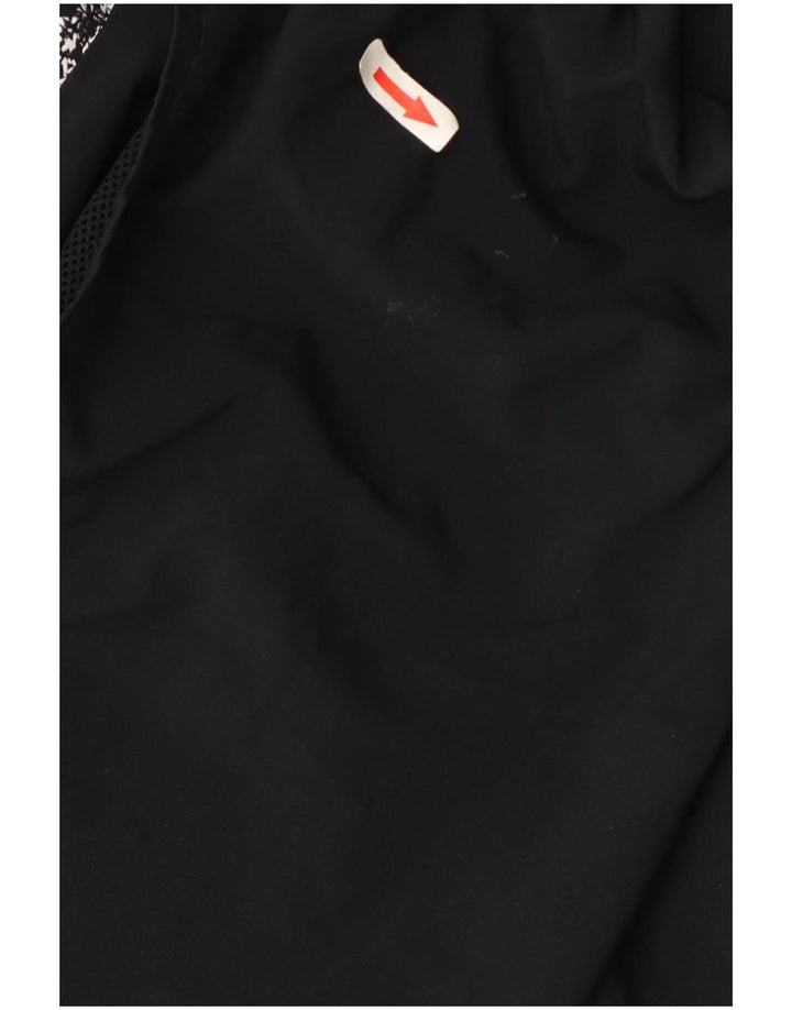Pantaloncini sportivi grafici da uomo Under Armour piccoli in poliestere color block nero
