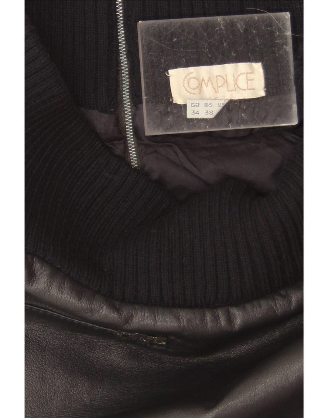 Gonna in pelle da donna Complice W26 piccola nera