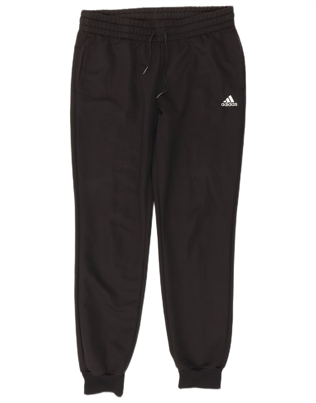 Pantaloni da tuta da donna Adidas Joggers UK 12/14 Medium Nero Poliestere