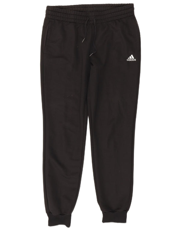 Pantaloni da tuta da donna Adidas Joggers UK 12/14 Medium Nero Poliestere