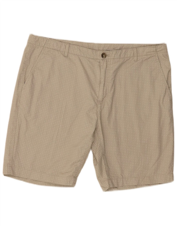 Pantaloncini chino da uomo Calvin Klein W36 Large Beige Check Cotton