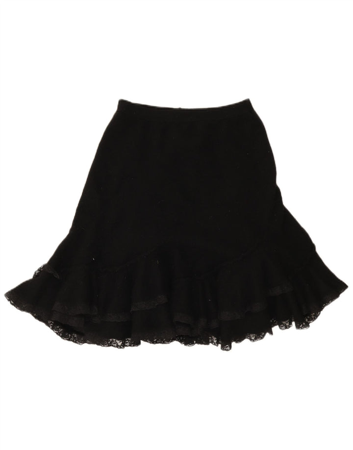 Gonna a tromba da donna Luisa Spagnoli W28 Angora media nera