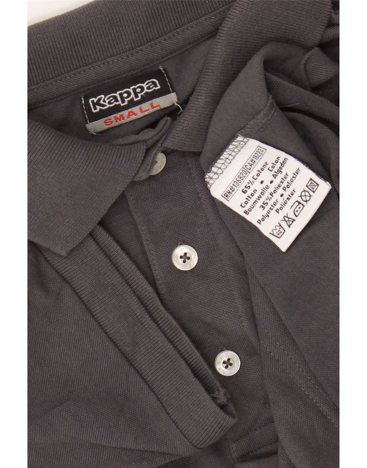 Polo Uomo Kappa Small Grigio Cotone