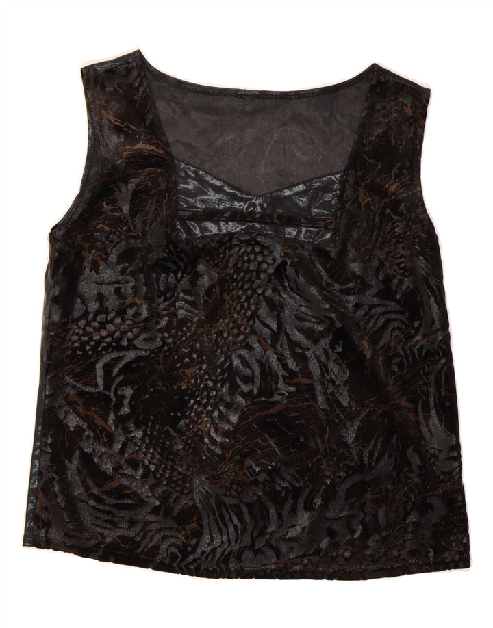 VINTAGE Womens Abstract Pattern 2 Piece Set IT 48 XL Black Vintage Vintage and Second-Hand Vintage from Messina Hembry 