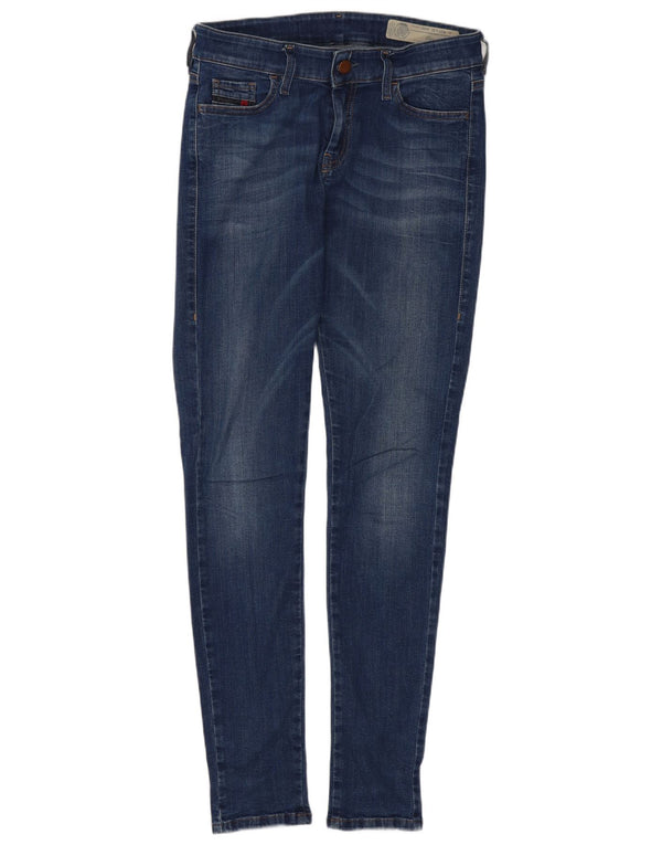 Jeans skinny super slim Slandy da donna Diesel W27 L32 cotone blu