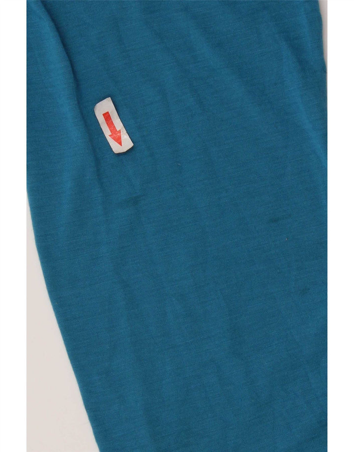 Under Armour Uomo Heat Gear Zip Collo Pullover Tuta Top Grande Blu