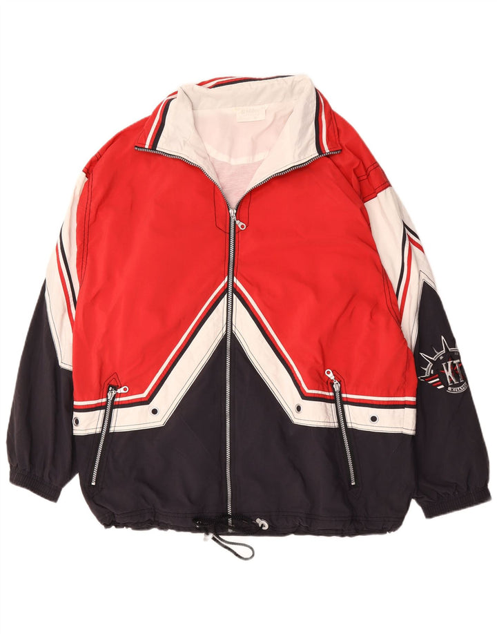 Giacca a vento da uomo dal taglio ampio Killtec UK 38 Medium Red Colourblock