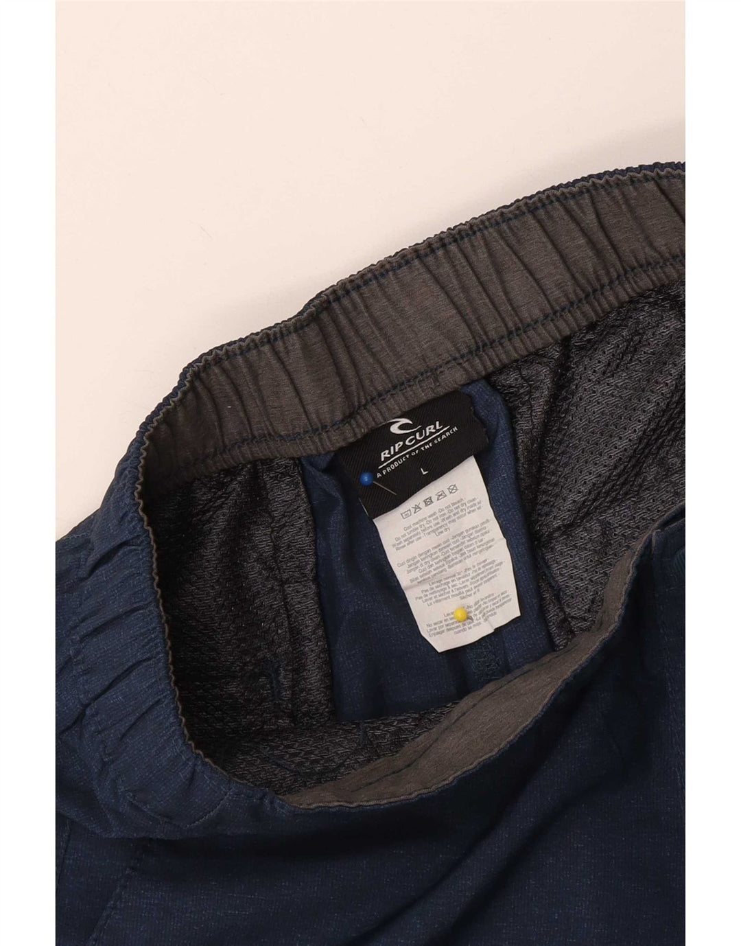 Pantaloncini chino da ragazzo Rip Curl 13-14 anni Large W28 poliestere blu navy