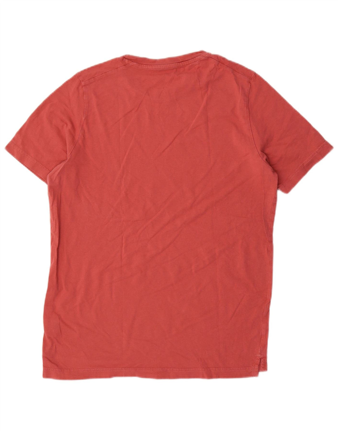 T-shirt grafica da uomo Puma Top in cotone rosso medio