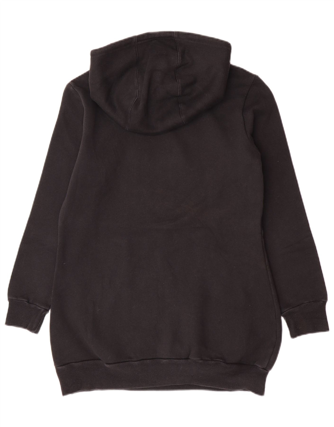 Felpa con cappuccio grafica da donna Adidas IT 46 Large Nero Poliestere