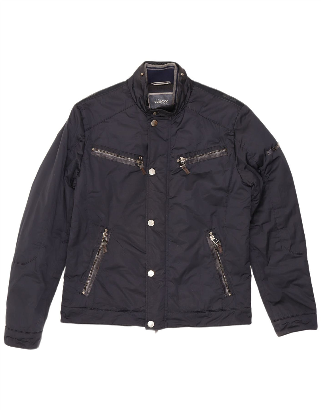 Geox Giacca imbottita Respira da uomo UK 40 Large Nera
