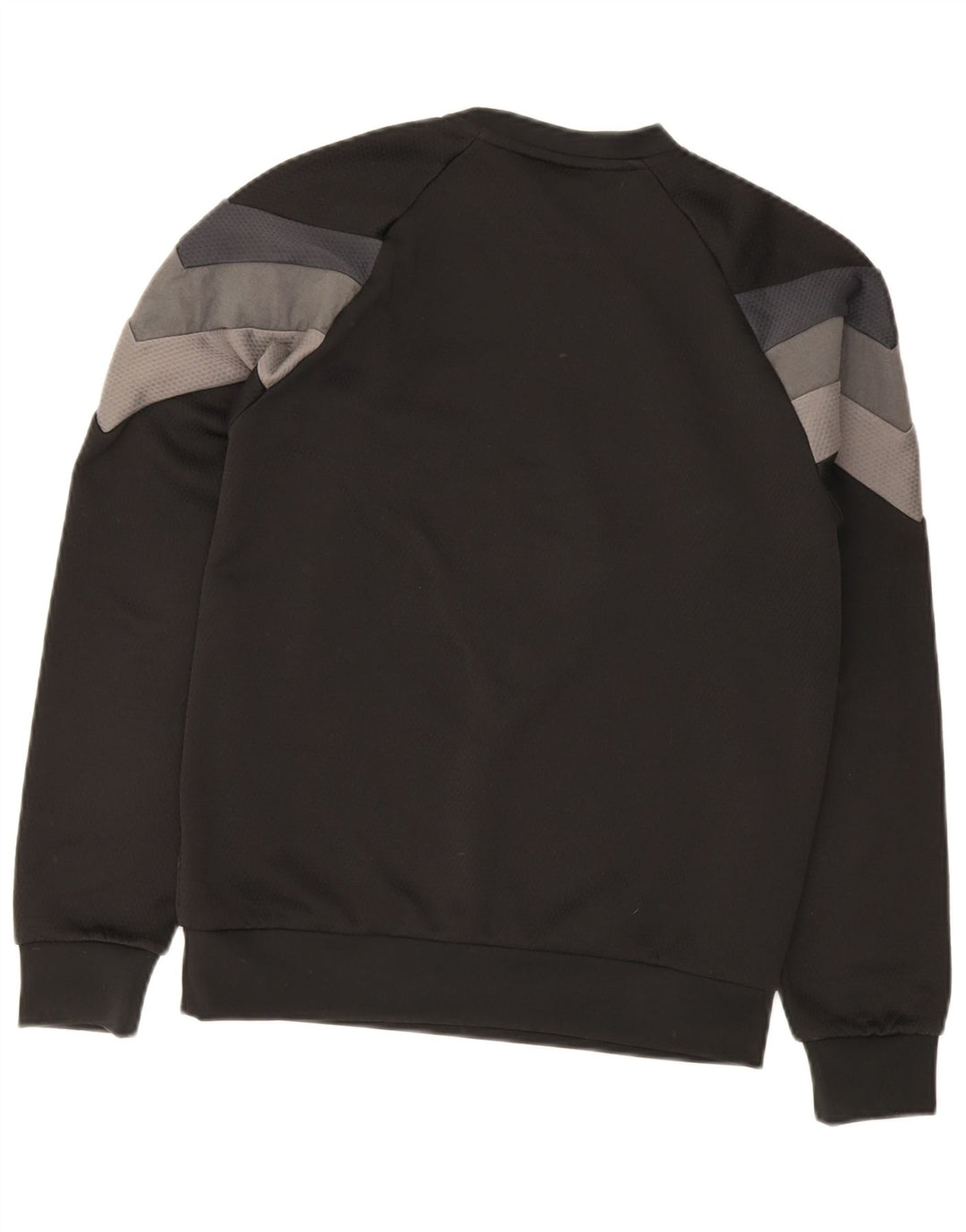 Felpa Adidas Uomo Maglione XS Nero Colourblock Poliestere