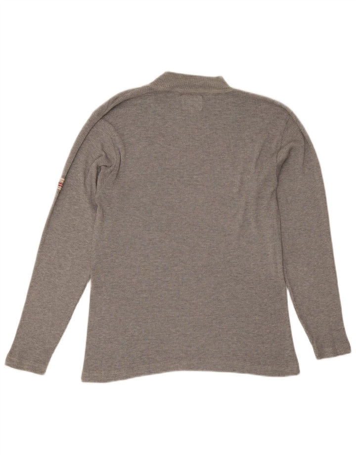 Levi's Top da donna a maniche lunghe UK 12 Grigio medio
