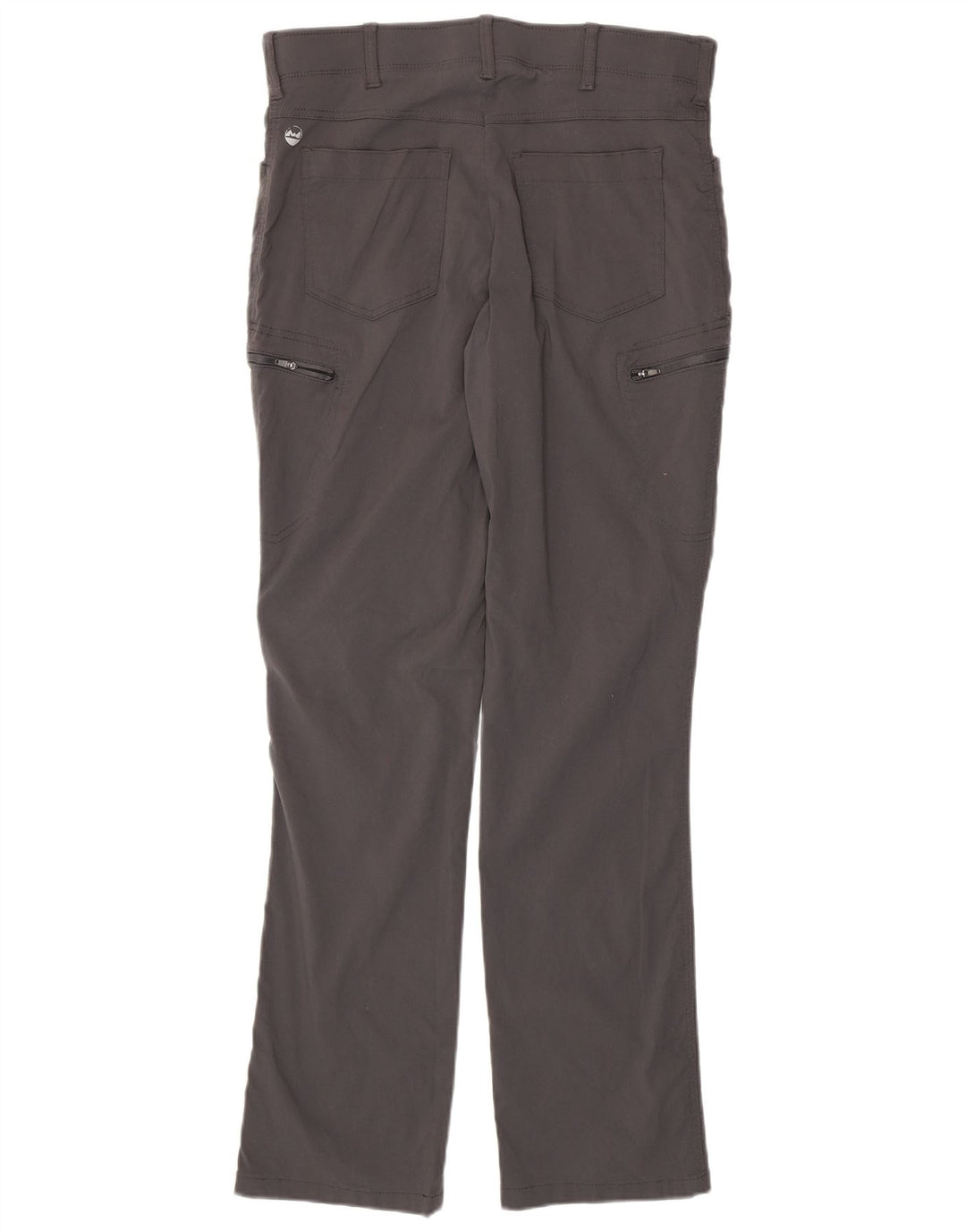 Pantaloni cargo dritti da uomo WRANGLER W34 L34 nylon grigio