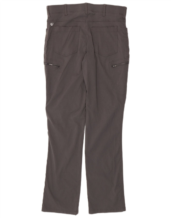 Pantaloni cargo dritti da uomo WRANGLER W34 L34 nylon grigio