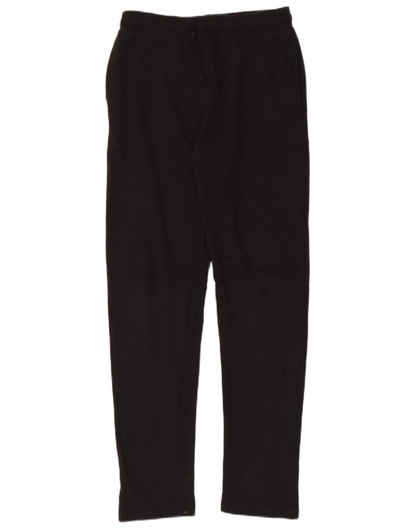 Marks & Spencer Womens Regular Fit Tracksuit Trousers UK 10 Small Black