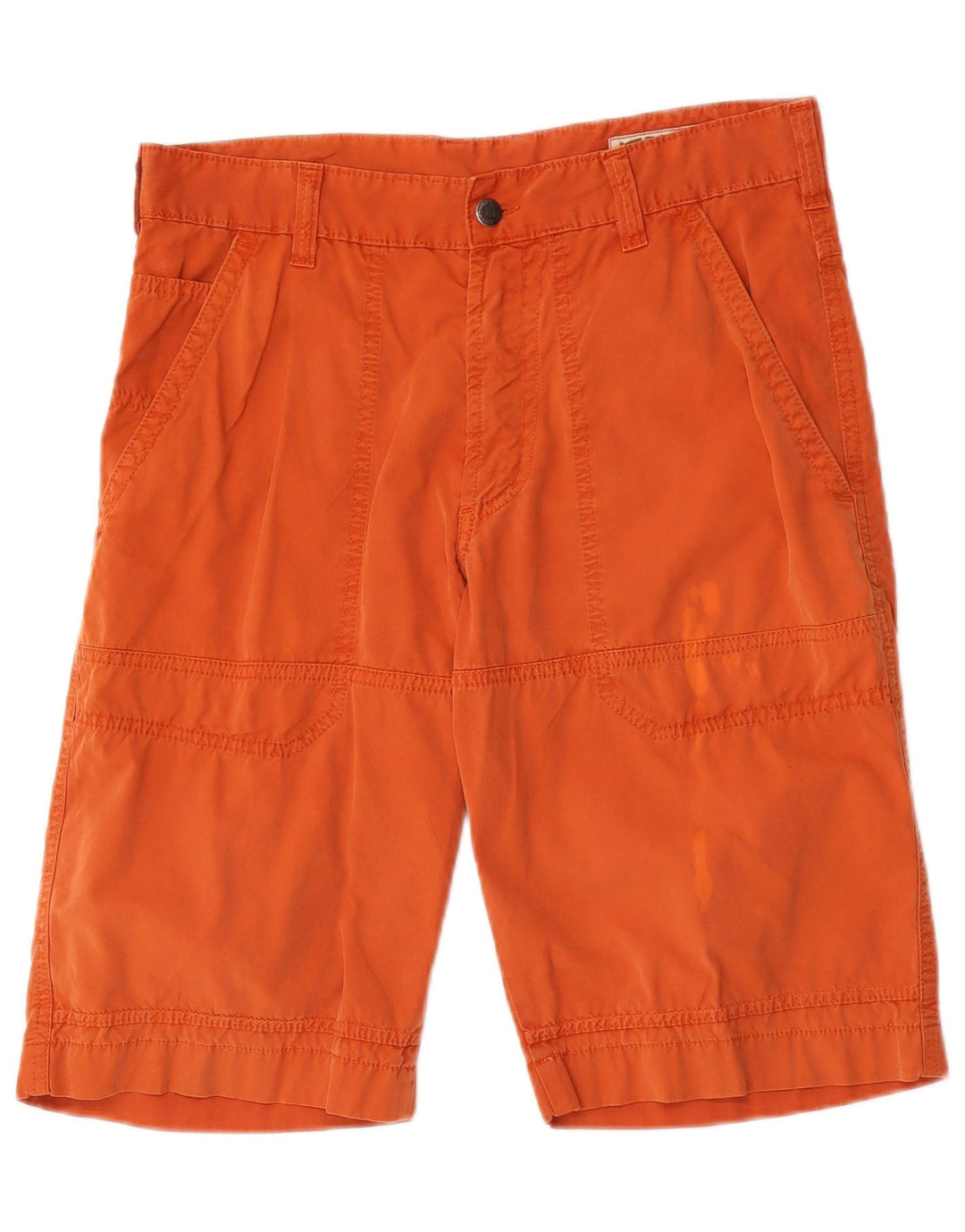 Pantaloncini chino da uomo Gas W31 cotone arancione medio