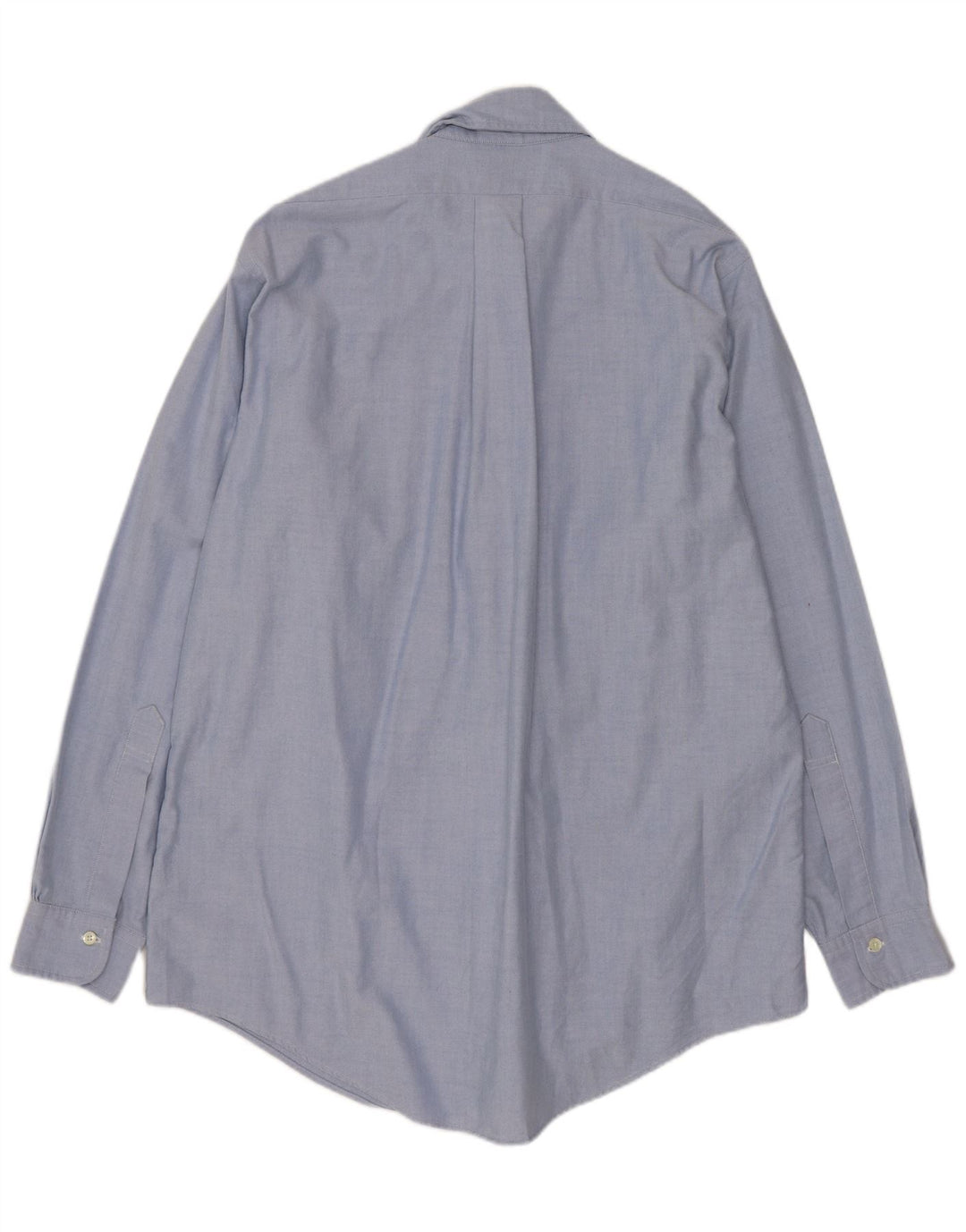 Camicia da uomo Brooks Brothers taglia 15 cotone blu medio