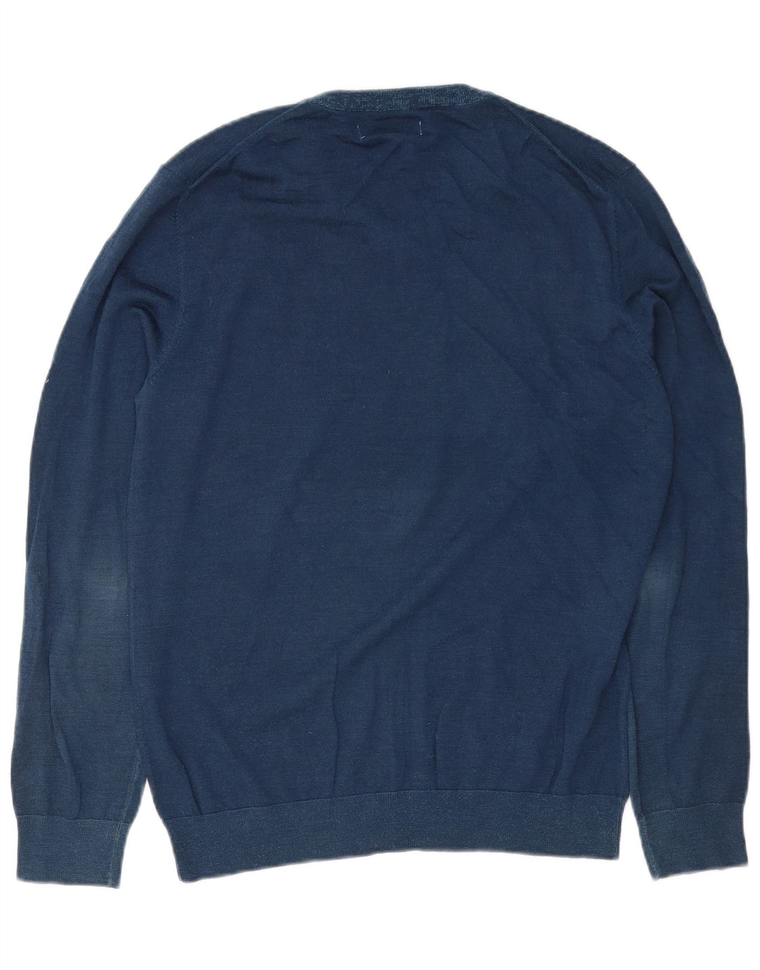 Maglione da uomo con scollo a V Reiss grande blu navy