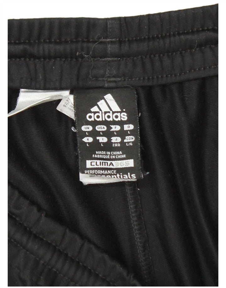 Pantaloni da tuta ADIDAS Clima 365 grandi in poliestere nero