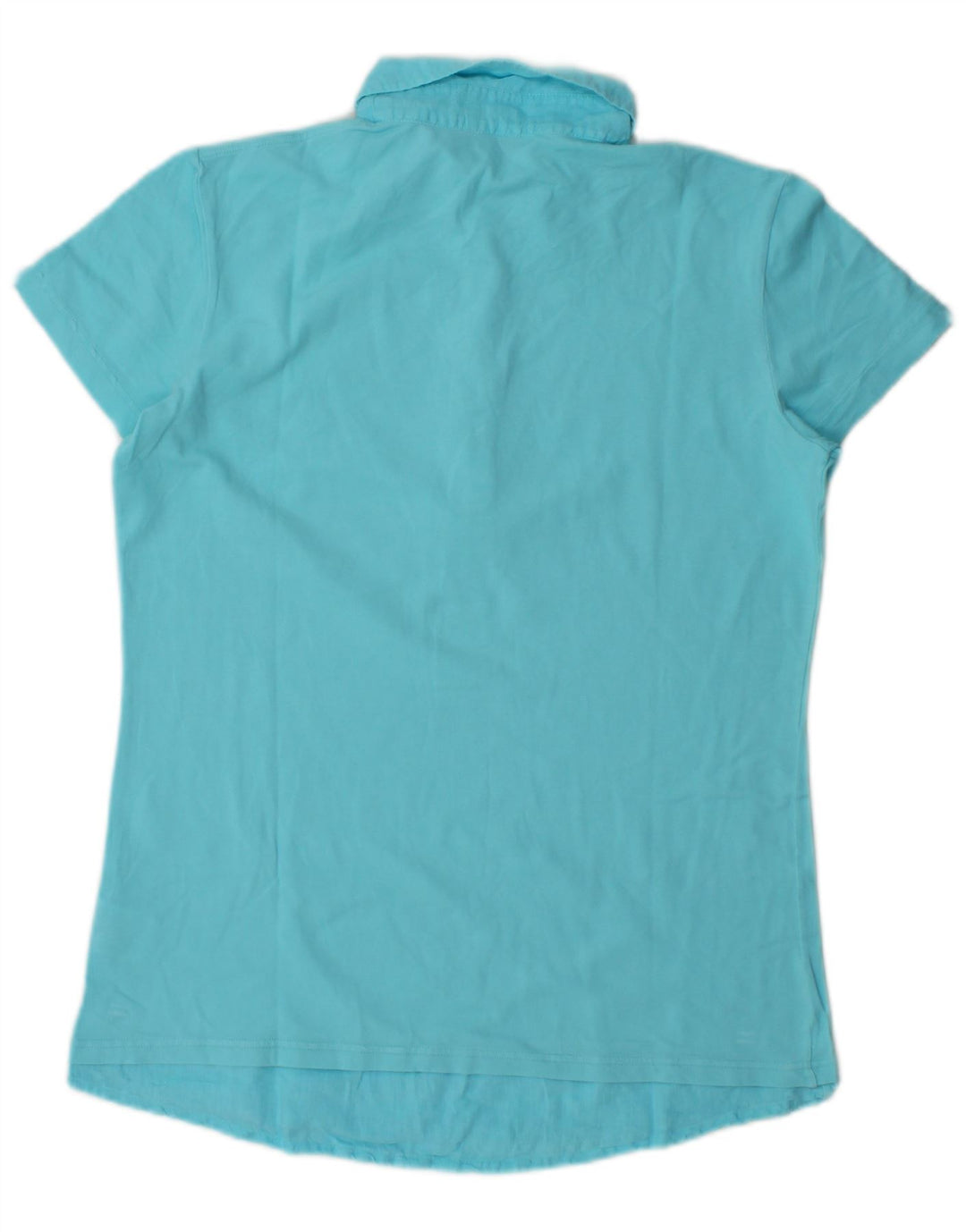 Polo da donna Fred Perry UK 14 grande in cotone blu