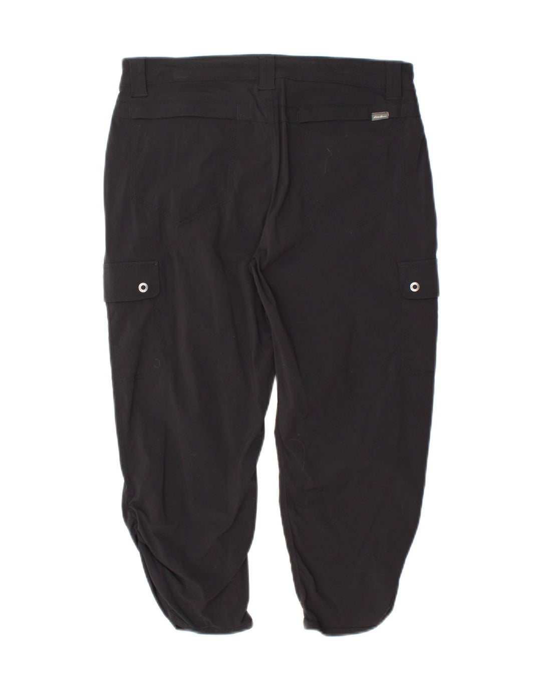 EDDIE BAUER Womens Cargo Capri Trousers US 4 Small W30 L20 Black Vintage Eddie Bauer and Second-Hand Eddie Bauer from Messina Hembry 