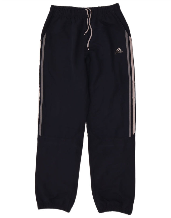 Pantaloni da tuta da uomo Adidas Joggers medi in poliestere blu navy
