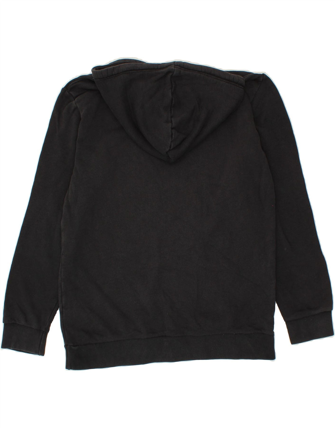 ADIDAS Mens Graphic Hoodie Jumper Medium Black Cotton Vintage Adidas and Second-Hand Adidas from Messina Hembry 