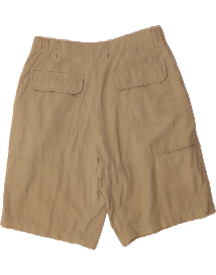 TOMMY BAHAMA Mens Cargo Shorts W30 Medium Beige Lyocell Vintage Tommy Bahama and Second-Hand Tommy Bahama from Messina Hembry 