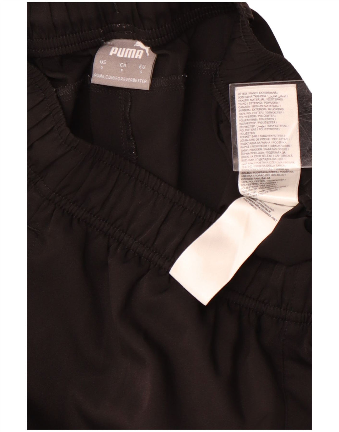 Pantaloncini sportivi da uomo PUMA piccoli neri in poliestere