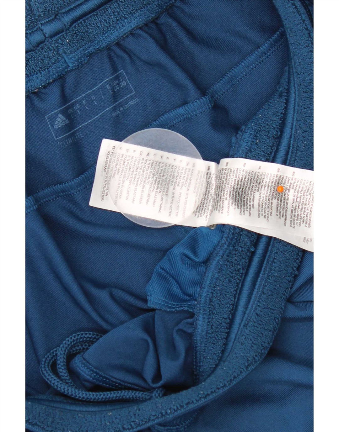 Pantaloncini sportivi Adidas Climalite Graphic da uomo, grandi, in poliestere blu