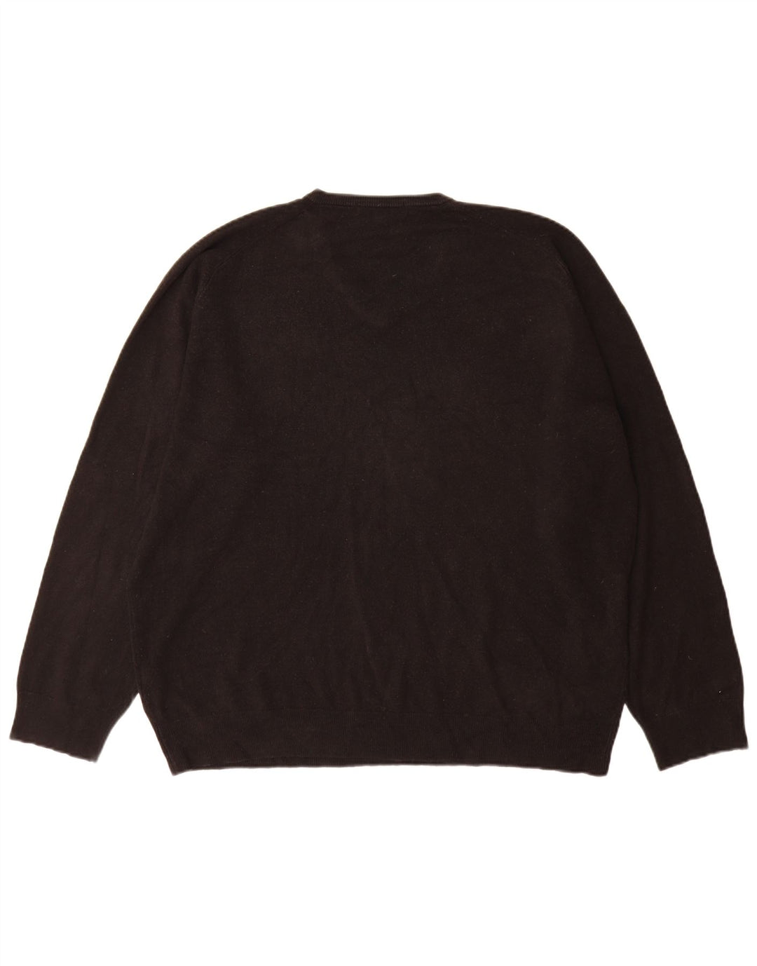 Maglione da uomo con scollo a V Marks & Spencer 2XL acrilico nero