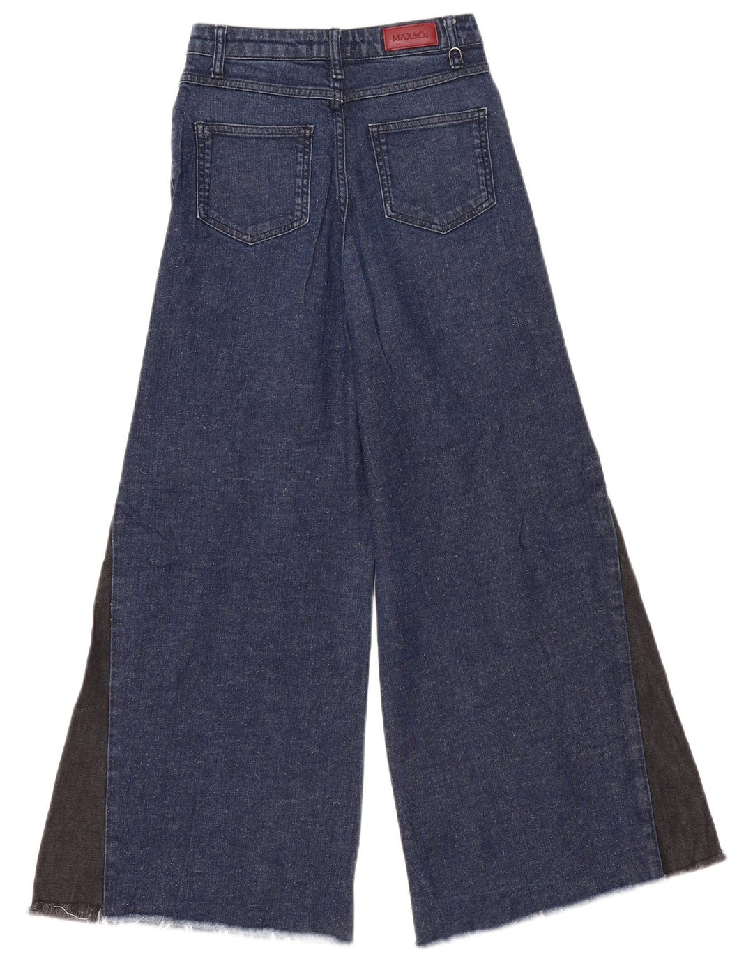 Jeans svasati da donna Max & Co. W26 L28 cotone color block blu