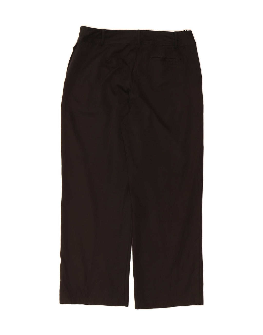 IZOD Womens Stretch Straight Casual Trousers US 8 Medium W32 L27 Black Vintage Izod and Second-Hand Izod from Messina Hembry 