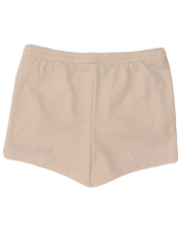Pantaloncini sportivi grafici da donna Diadora UK 16 grandi bianchi