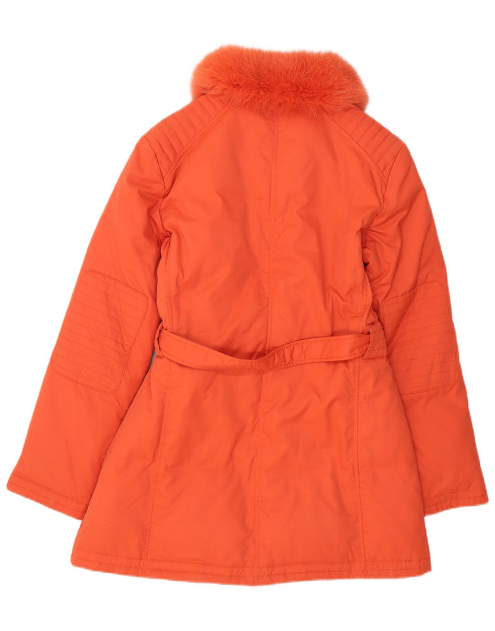 Giubbotto Imbottito Donna Byblos IT 42 Arancio Medio Nylon