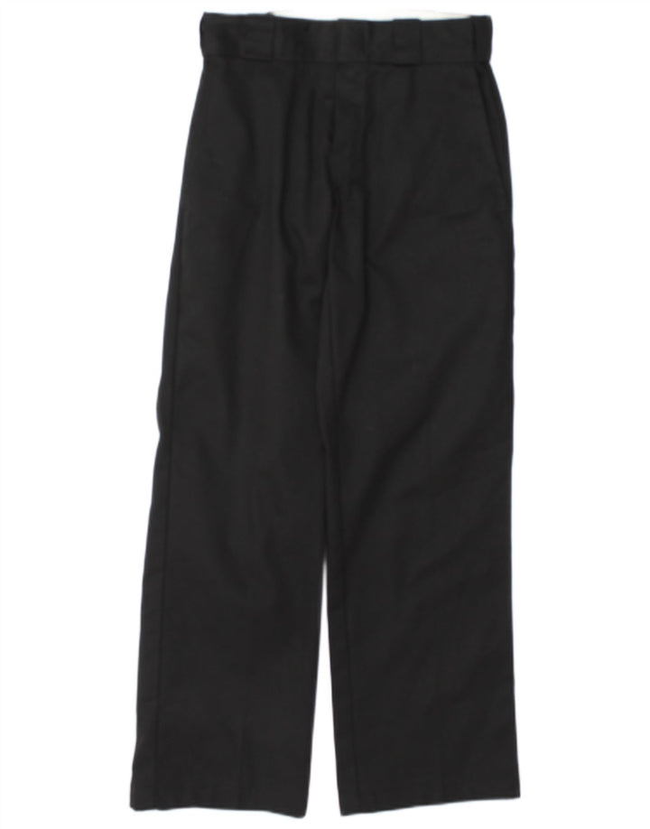 Pantaloni chino dritti da donna Dickies W26 L28 poliestere nero