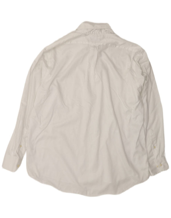 Camicia da uomo Izod taglia 17 XL in cotone bianco