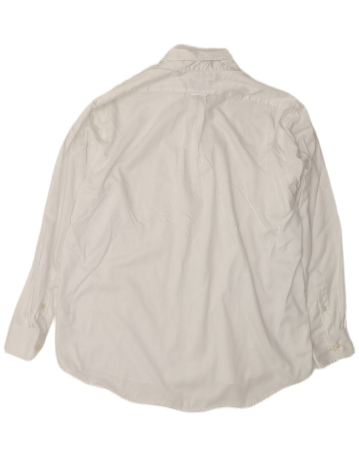 Camicia da uomo Izod taglia 17 XL in cotone bianco
