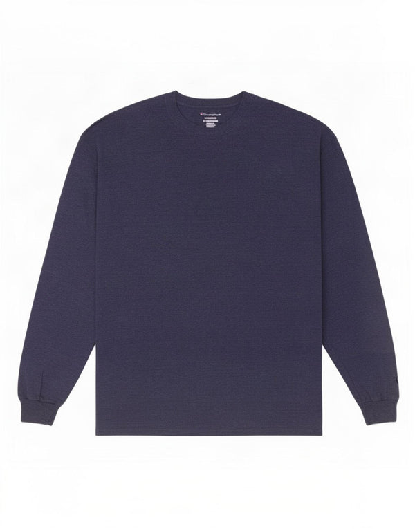 Maglia a maniche lunghe da uomo Champion 2XL Blu navy