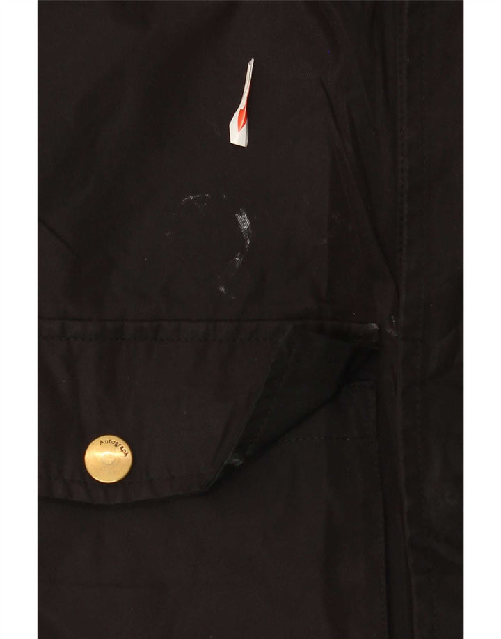 Giacca utility da uomo Marks & Spencer UK 38 poliestere nero medio