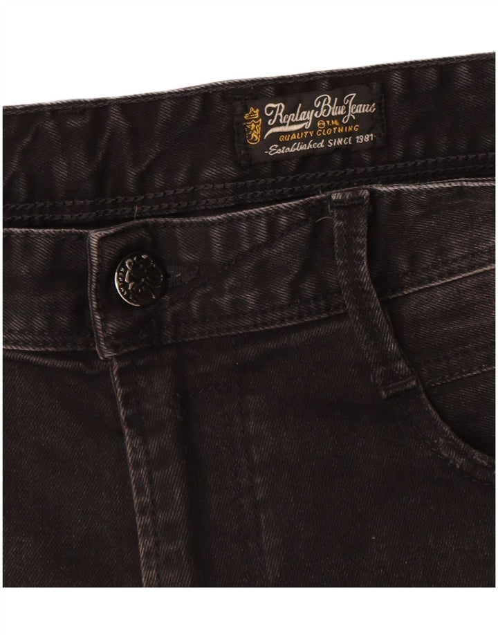 Jeans slim invecchiati Replay da donna W34 L32 neri