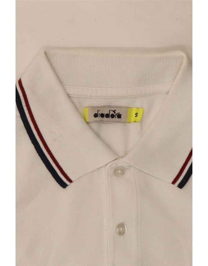Polo Diadora Uomo Small Bianca