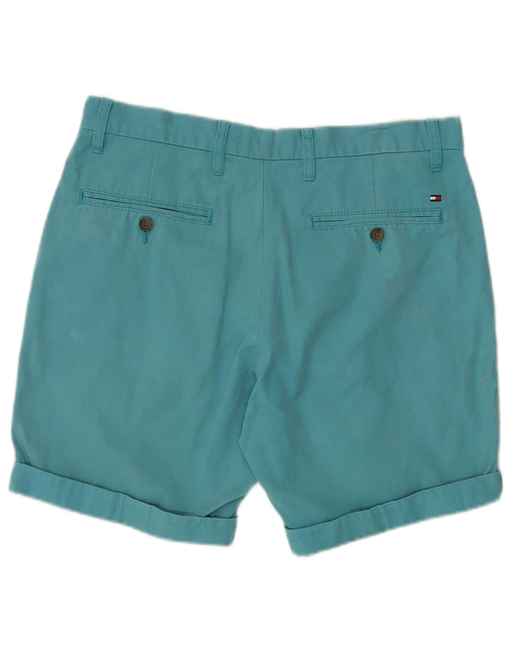 Pantaloncini chino da uomo Tommy Hilfiger W32 cotone turchese medio