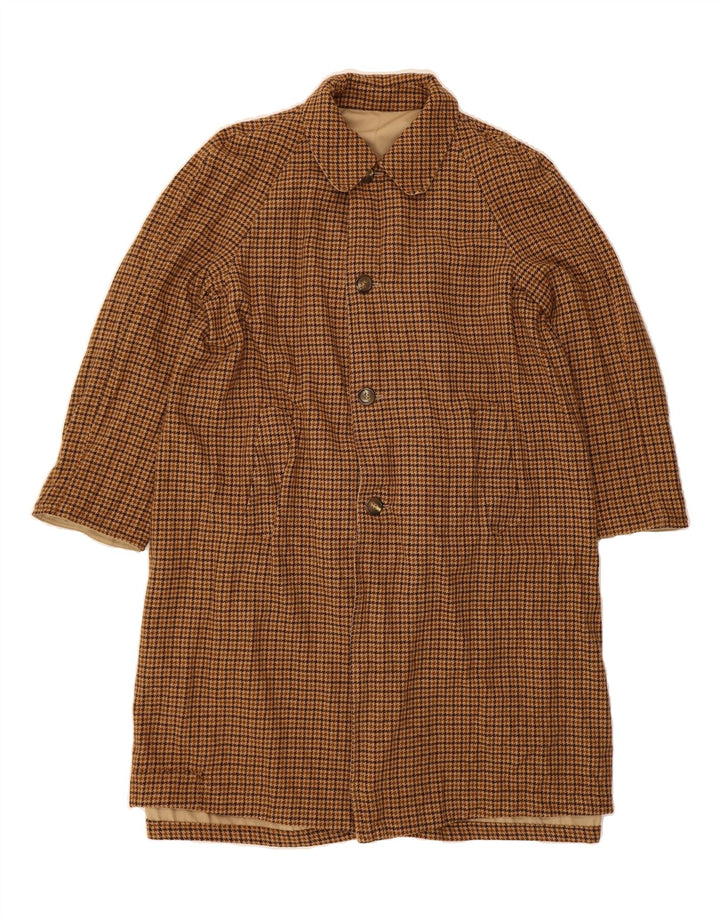 TREND IN TREVIRA Cappotto reversibile da uomo UK 38 Poliestere beige medio