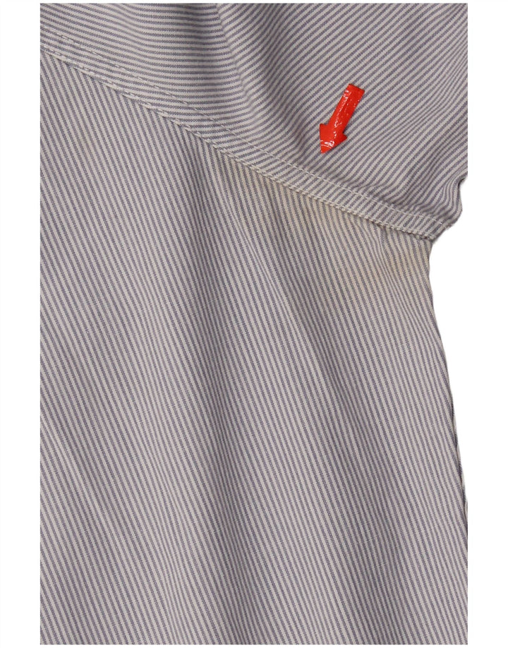 Camicia da uomo Fat Face XL Gessato blu