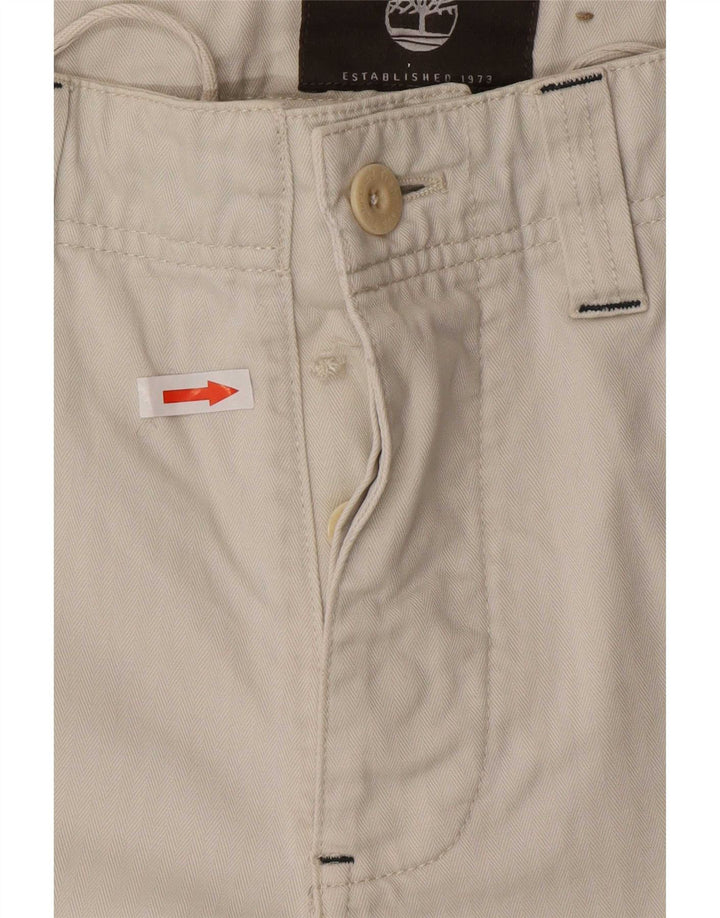 Pantaloncini chino Timberland da uomo vestibilità regolare medi W30 Beige
