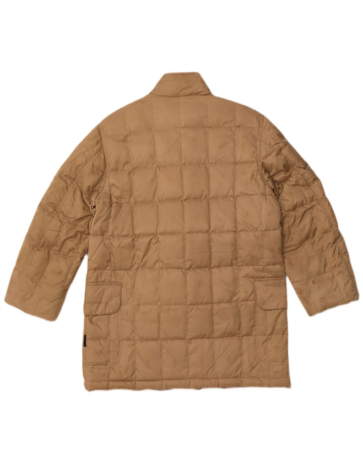 SERGIO TACCHINI Giacca imbottita da uomo UK 38 Beige medio