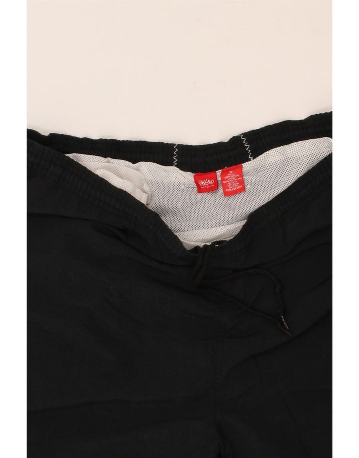 MOSSIMO Mens Graphic Sport Shorts Medium  Black Nylon Vintage Mossimo and Second-Hand Mossimo from Messina Hembry 